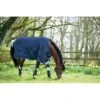 Amigo Bravo 12 Turnout W/Leg Arches 0g - Navy/Navy/White -Equestrian Supplies Shop 304529 800 800
