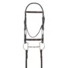 Ovation Elite Raised Fancy Stitched Comfort Crown Padded Bridle - Dark Brown -Equestrian Supplies Shop 305037 800 800