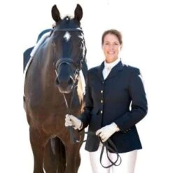 Ovation Women's Dressage Frock - Black -Equestrian Supplies Shop 306042 800 800