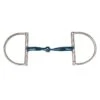 JP Korsteel Blue Steel Jointed Dee Ring Snaffle Bit -Equestrian Supplies Shop 306703 800 800