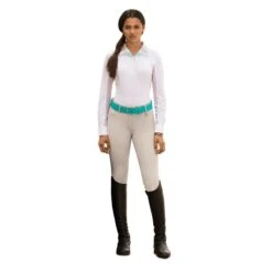 Romfh Women's Sarafina Knee Patch Euro Grip - White Sand