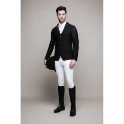 Alessandro Albanese Men's Motion Lite Competition Jacket - Black -Equestrian Supplies Shop 308159 800 800