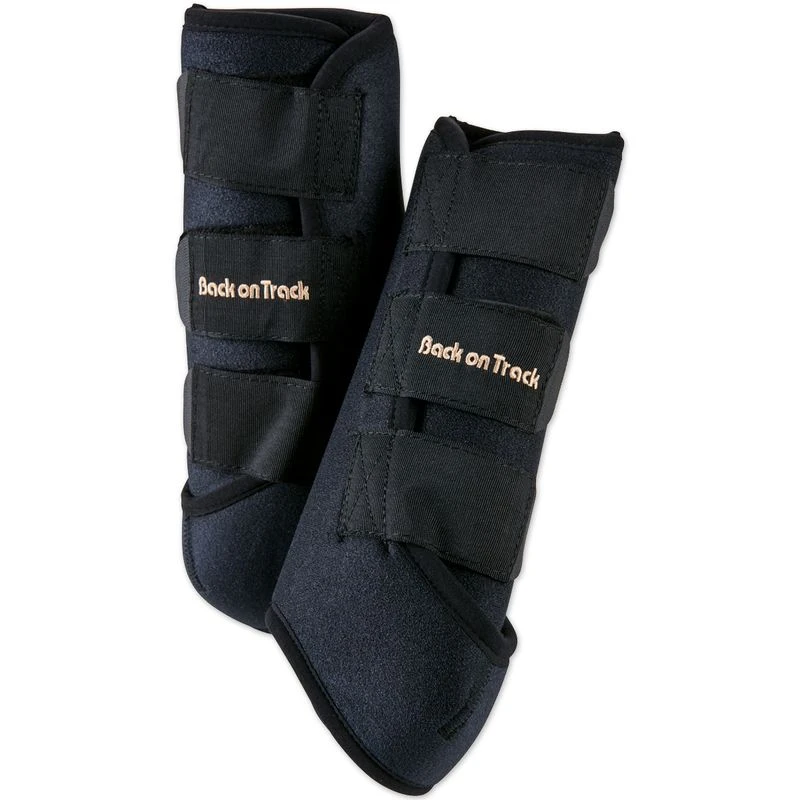 Back On Track Hind Exercise Boots - Black 3 Back On Track Hind Exercise Boots - Black