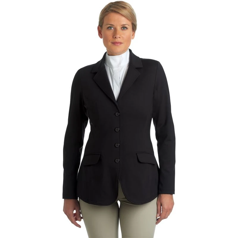 Ovation Women's Destiny 4 Button Show Coat - Black 3 Ovation Women's Destiny 4 Button Show Coat - Black