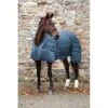 Rambo Optimo Stable Blanket 200g - Navy/Burgundy/Teal/Navy