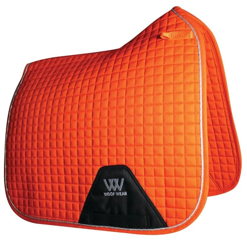 Woof Wear Dressage Saddle Pad - Orange 3 Woof Wear Dressage Saddle Pad - Orange