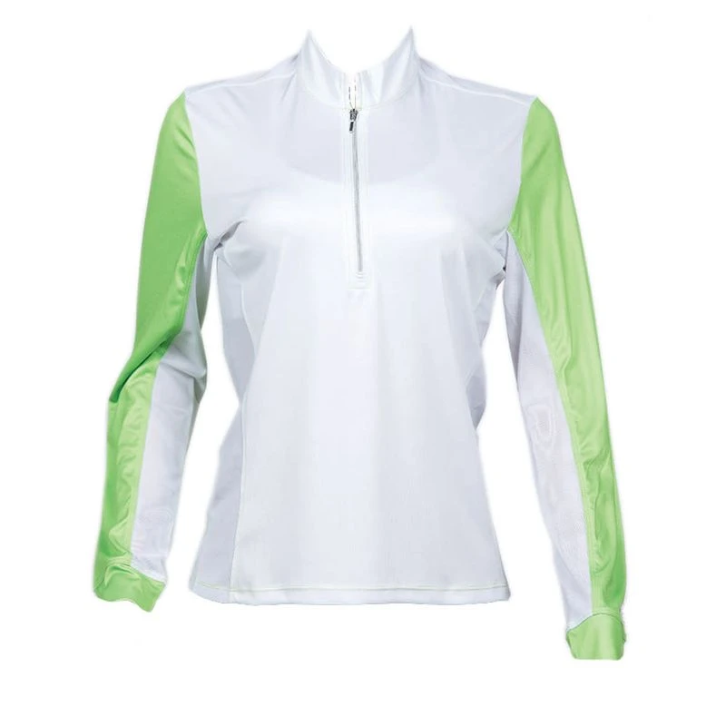 FITS Women's Cool Breeze Long Sleeve Sun Shirt - Honeydew 3 FITS Women's Cool Breeze Long Sleeve Sun Shirt - Honeydew