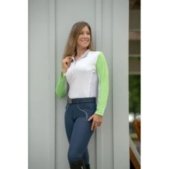 FITS Women's Cool Breeze Long Sleeve Sun Shirt - Honeydew 7 FITS Women's Cool Breeze Long Sleeve Sun Shirt - Honeydew -Equestrian Supplies Shop 318995 800 800