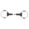 Centaur Jointed Rubber Loop Ring Gag - Stainless Steel -Equestrian Supplies Shop 319566 800 800