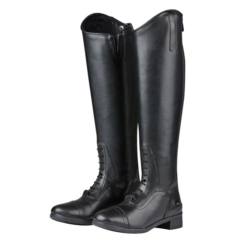 Saxon Women's Syntovia Tall Field Boots - Black 2 Saxon Women's Syntovia Tall Field Boots - Black