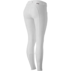 Horze Kids' Grand Prix Full Seat Breeches - White 9 Horze Kids' Grand Prix Full Seat Breeches - White -Equestrian Supplies Shop 325422 800 800