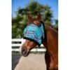 Kensington Fly Mask W/Plush Fleece Trim - Black Ice -Equestrian Supplies Shop 334939 800 800