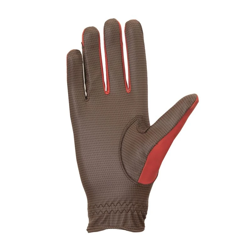 Roeckl Muenster Riding Gloves - Autumn Red 3 Roeckl Muenster Riding Gloves - Autumn Red