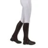 Saxon Syntovia Half Chaps - Brown -Equestrian Supplies Shop 344152 800 800