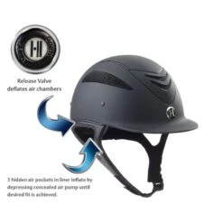 One K Defender Air Helmet - Black Matte -Equestrian Supplies Shop 344544 800 800