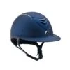 One K Avance Wide Brim Chrome Stripe Helmet - Navy Matte -Equestrian Supplies Shop 345384 800 800