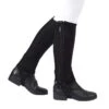 Dublin Kids' Suede Half Chaps II - Black -Equestrian Supplies Shop 345491 800 800