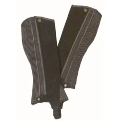 Ovation Pro Suede Half Chaps - Brown