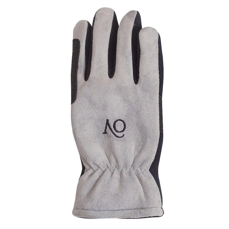 Ovation Polar Suede Fleece Glove - Black/Grey 4 Ovation Polar Suede Fleece Glove - Black/Grey - Image 2