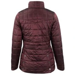 B Vertigo Women's Julianne Quilted Jacket - Vineyard Wine -Equestrian Supplies Shop 348219 800 800