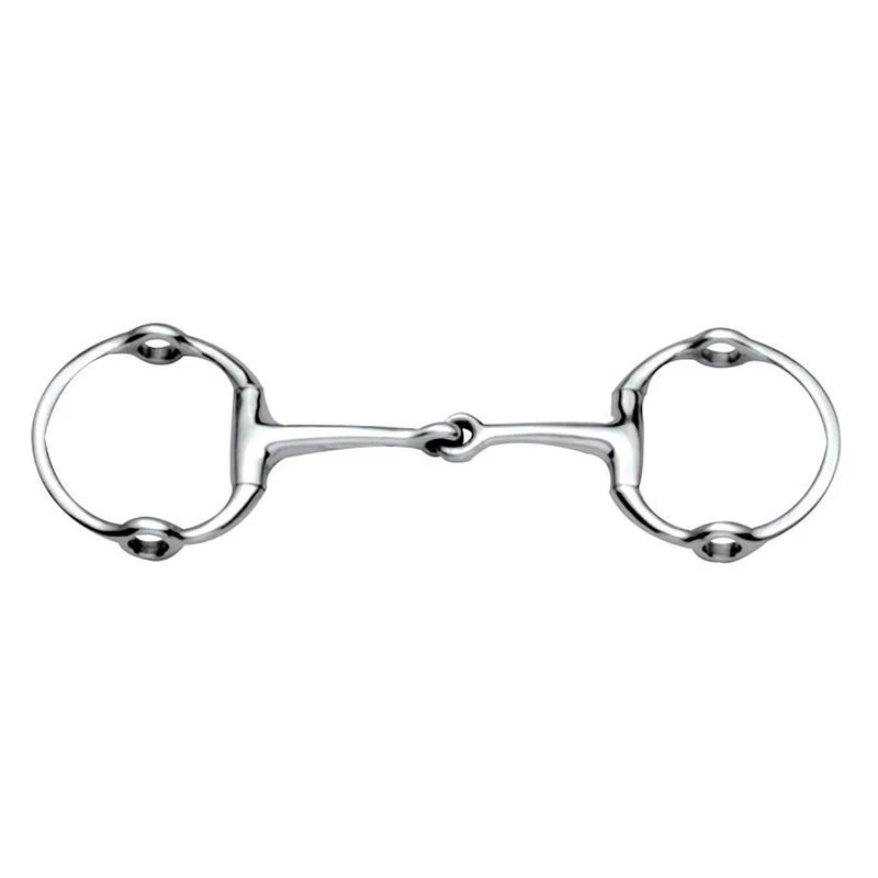 Korsteel Stainless Steel Jointed Eggbutt Gag Bit 3 Korsteel Stainless Steel Jointed Eggbutt Gag Bit