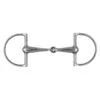 Korsteel Stainless Steel Thick Hollow Mouth Hunter Dee Ring Snaffle Bit -Equestrian Supplies Shop 351060 800 800