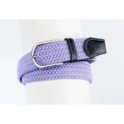 Ovation Women's Braided Stretch Belt - Lilac