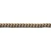 Western Rawhide 1" Braided Barrel Reins - Black/Tan