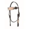 Western Rawhide Country Legend Rough Out And Buckstitch Browband Headstall - Turquoise -Equestrian Supplies Shop 360311 800 800