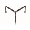 Western Rawhide Country Legend Floral & Basket Breastcollar - Dark Brown -Equestrian Supplies Shop 360342 800 800
