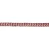 Western Rawhide 1" Braided Barrel Reins - Burgundy/Tan