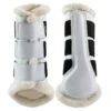 Horze Wilton Fleece Lined Brushing Boots - White -Equestrian Supplies Shop 361957 800 800