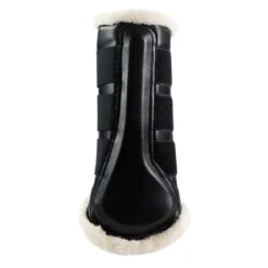 Horze Wilton Fleece Lined Brushing Boots - Black 7 Horze Wilton Fleece Lined Brushing Boots - Black -Equestrian Supplies Shop 362020 800 800