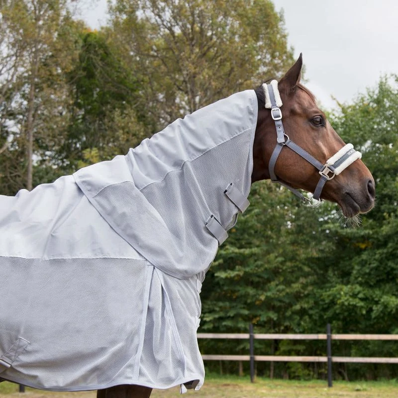 Horze Nevada 600D Turnout Fly Sheet - Lunar Rock Grey 3 Horze Nevada 600D Turnout Fly Sheet - Lunar Rock Grey