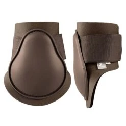 Horze Fetlock Boots - Chocolate Brown