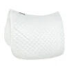 Horze Prinze Dressage Saddle Pad - White/White -Equestrian Supplies Shop 377675 800 800