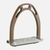 B Vertigo Aluminium Stirrups - Silver/Brown -Equestrian Supplies Shop 379200 800 800