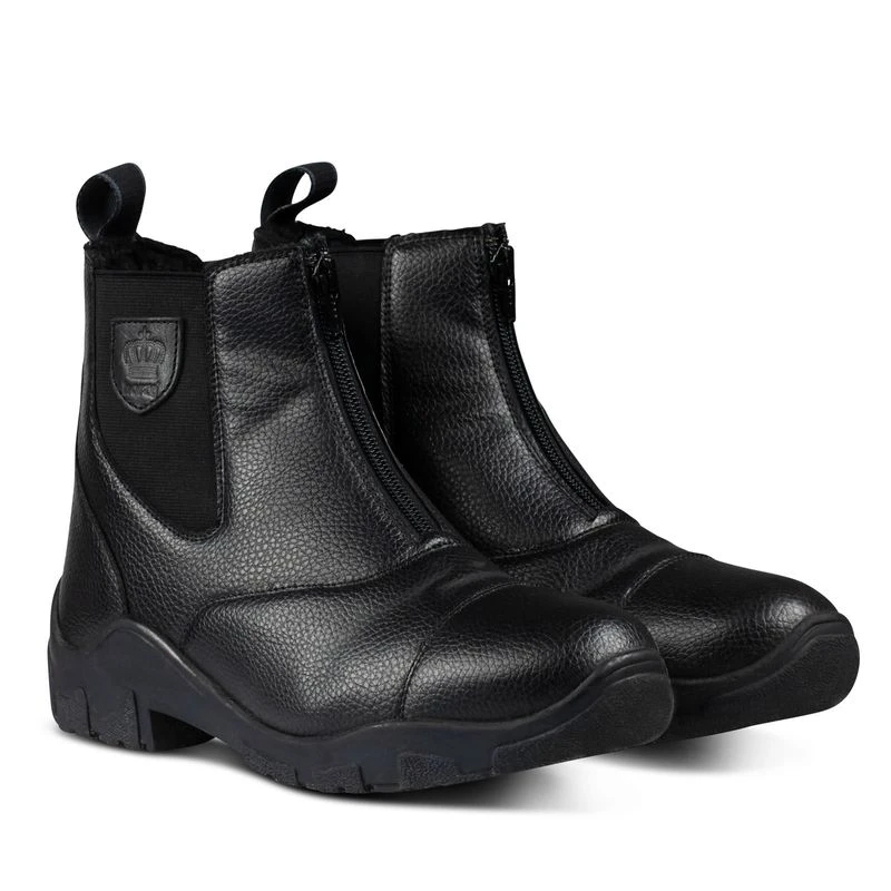 Horze Idaho Winter Jodhpur Boots - Black 3 Horze Idaho Winter Jodhpur Boots - Black