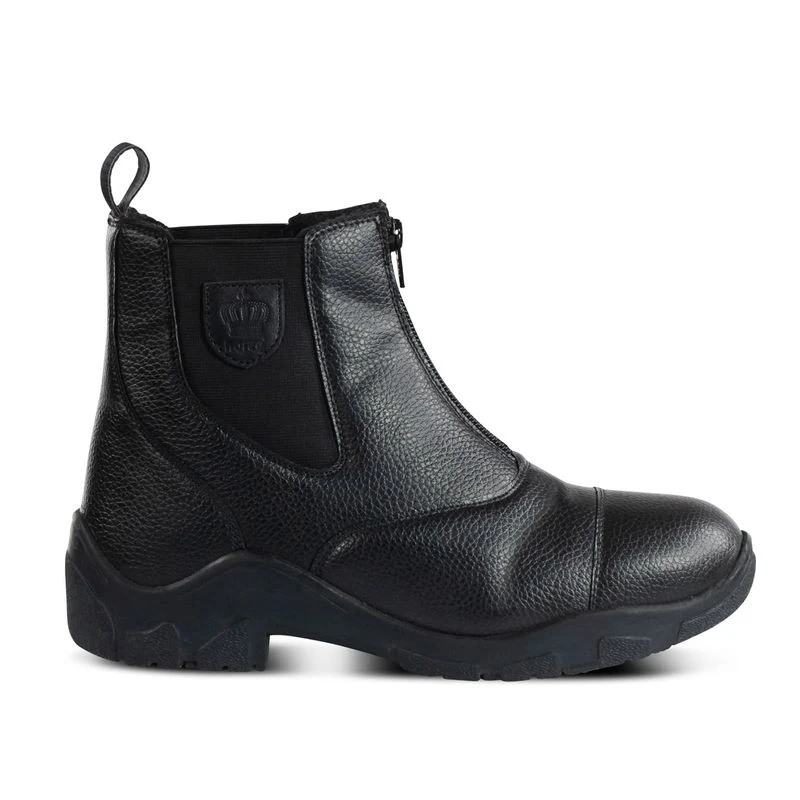 Horze Idaho Winter Jodhpur Boots - Black 5 Horze Idaho Winter Jodhpur Boots - Black - Image 3