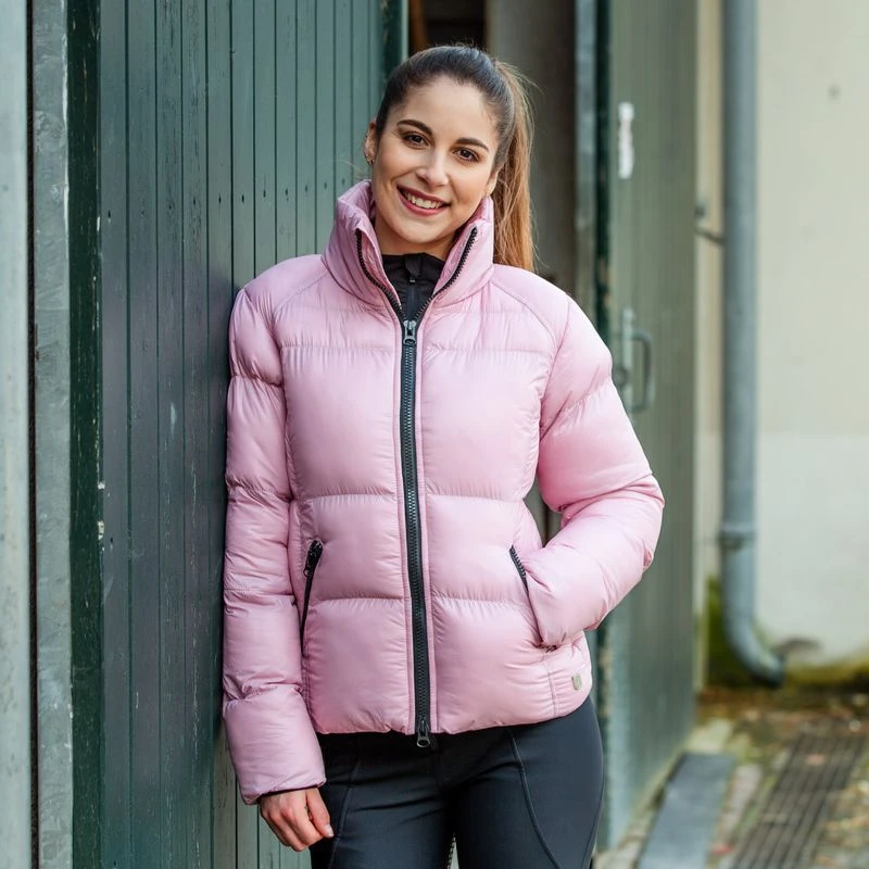 Horze Women's Rianna Puffy Winter Jacket - Zephyr 6 Horze Women's Rianna Puffy Winter Jacket - Zephyr - Image 4