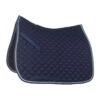 Horze Prinze Dressage Saddle Pad - Dark Dark Blue/Egret White -Equestrian Supplies Shop 385591 800 800