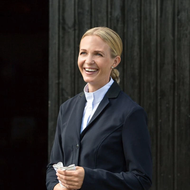 B Vertigo Women's Sonia Softshell Show Jacket - Dark Navy 4 B Vertigo Women's Sonia Softshell Show Jacket - Dark Navy - Image 2