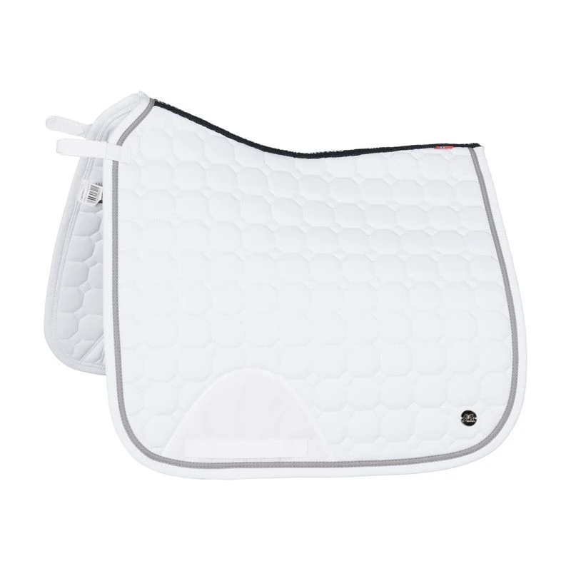 B Vertigo Zurich Dressage Saddle Pad - White 3 B Vertigo Zurich Dressage Saddle Pad - White