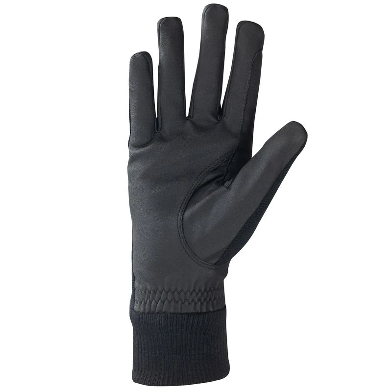 Horze Winter Cuff Gloves - Black 4 Horze Winter Cuff Gloves - Black - Image 2