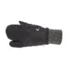 Horze Padded Three Finger Winter Mittens - Black -Equestrian Supplies Shop 388292 800 800