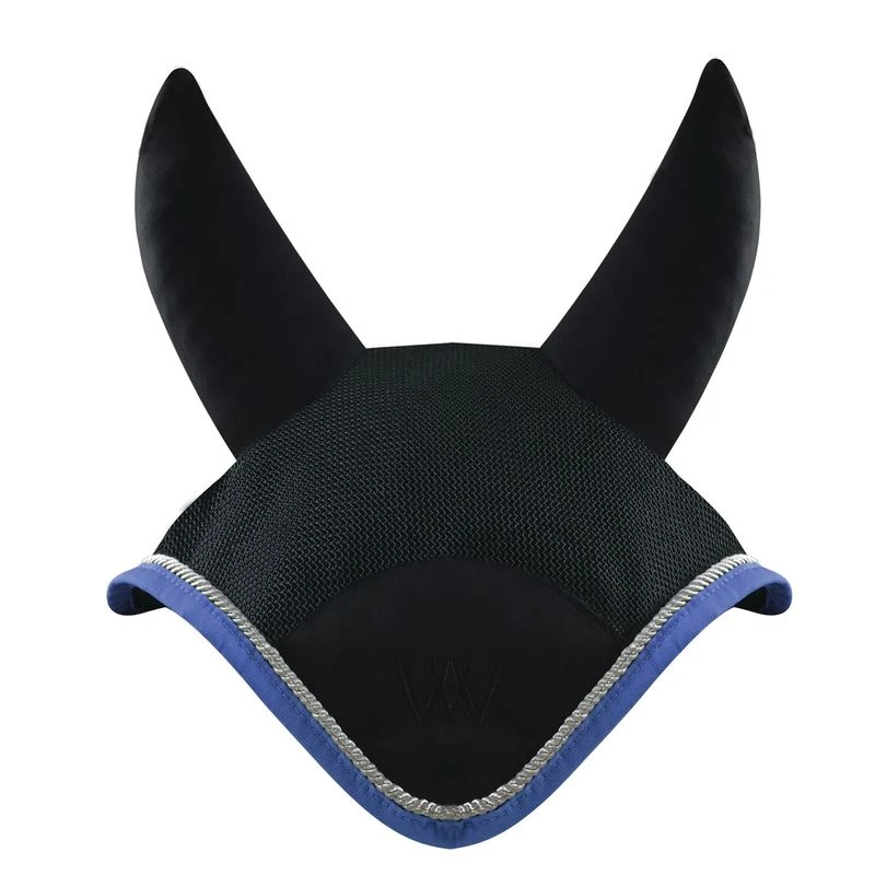 Woof Wear Ergonomic Ear Net - Black/Electric Blue 4 Woof Wear Ergonomic Ear Net - Black/Electric Blue - Image 2
