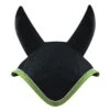 Woof Wear Ergonomic Ear Net - Black/Lime -Equestrian Supplies Shop 389066 800 800
