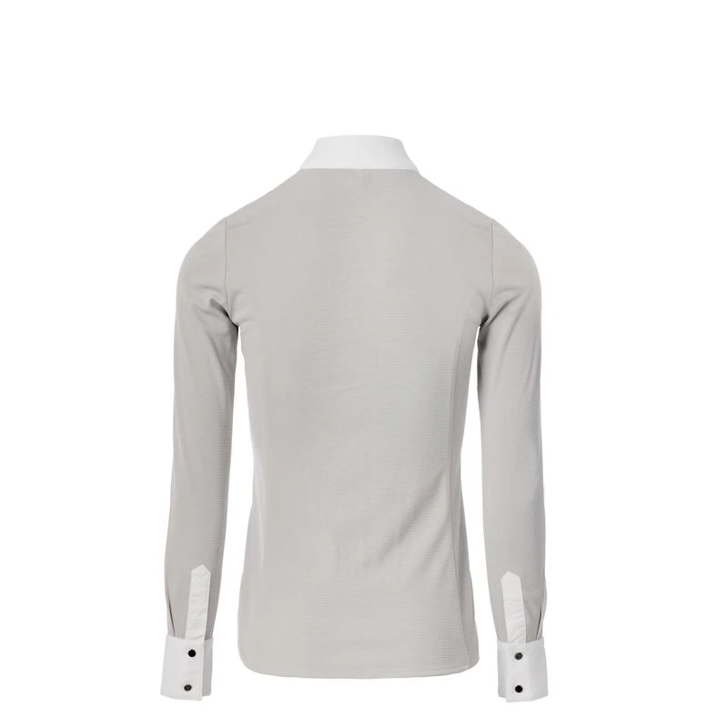 Alessandro Albanese Women's Cannes CleanCool Competition Shirt - Pearl Grey 4 Alessandro Albanese Women's Cannes CleanCool Competition Shirt - Pearl Grey - Image 2