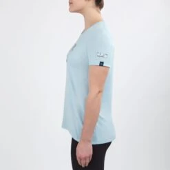 Irideon Kids' RIDE ON Camo Swing Tee - Energy Blue -Equestrian Supplies Shop 395210 800 800