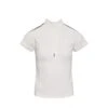 Alessandro Albanese Women's Evora Short Sleeve Competition Shirt - White